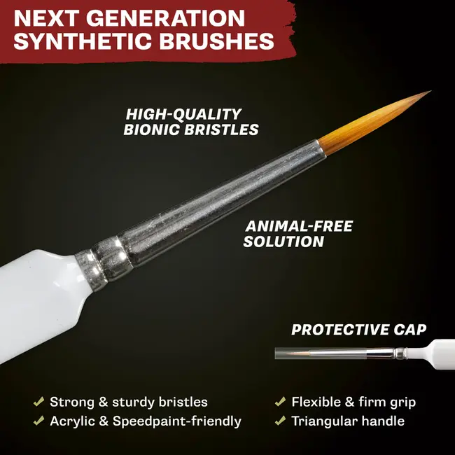 The Army Painter Mega Brush Set - 10x - TL5070P