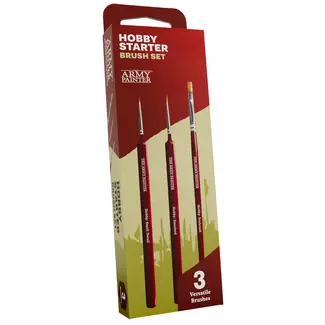 The Army Painter Hobby Starter Brush Set - 3x - TL5067P - image