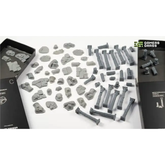 Gamers Grass Mediterranean Temple Basing Box - GGSB-MTBB