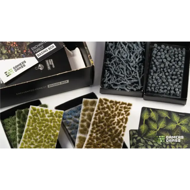 Gamers Grass Enchanted Forest Basing Box - GGSB-EFBB