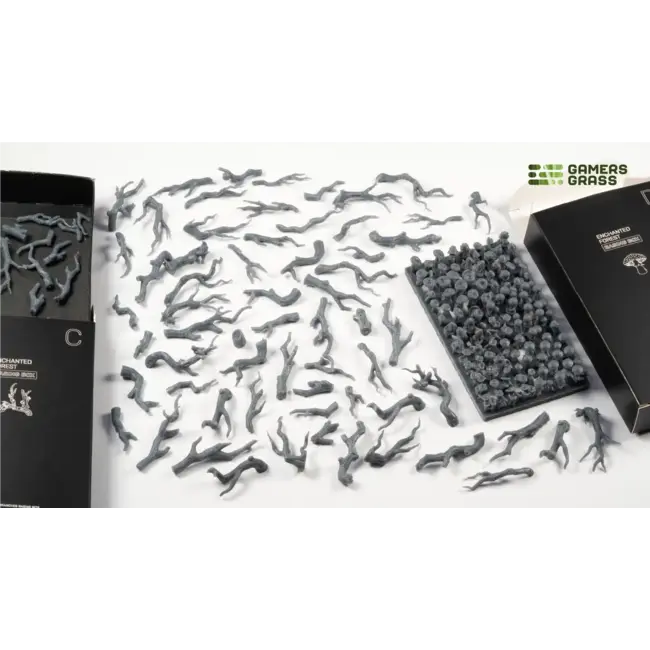Gamers Grass Enchanted Forest Basing Box - GGSB-EFBB