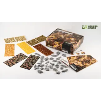 Gamers Grass Golden Autumn Glade Basing Box - GGSB-GAGBB - image