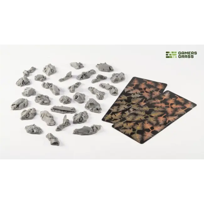 Gamers Grass Golden Autumn Glade Basing Box - GGSB-GAGBB