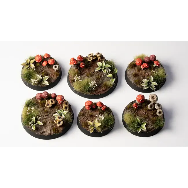 Gamers Grass Forest Mushrooms Basing Bits - GGBB-FM
