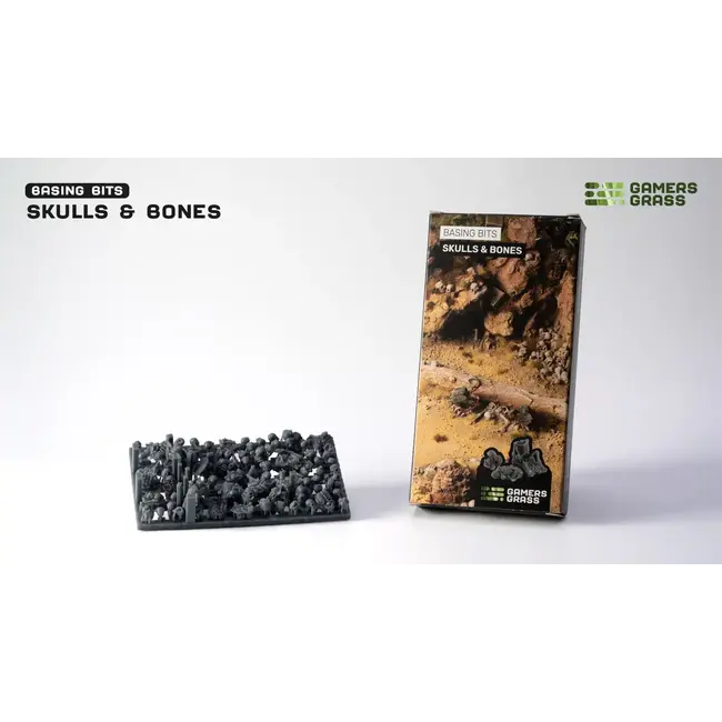 Gamers Grass Skulls and Bones Basing Bits - GGBB-SBO