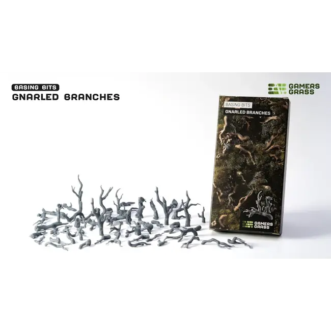 Gamers Grass Gnarled Branches Basing Bits - GGBB-GB