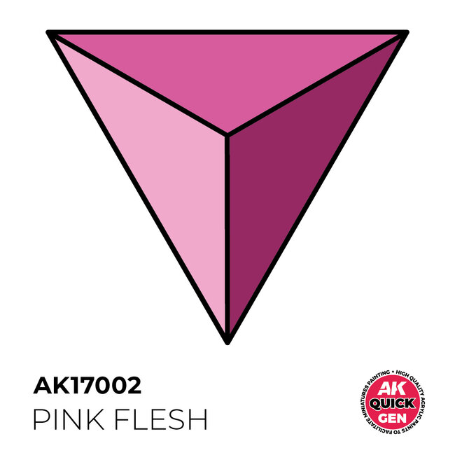 AK interactive Pink Flesh Quickgen Paint - 18ml - AK17002