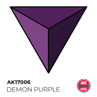 AK interactive Demon Purple Quickgen Paint - 18ml - AK17006 - image