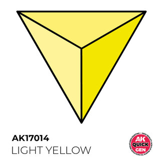 AK interactive Light Yellow Quickgen Paint - 18ml - AK17014 - image