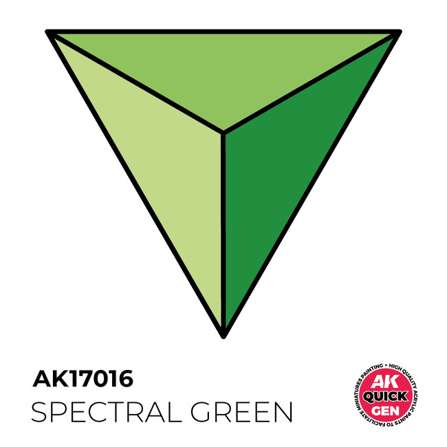 AK interactive Spectral Green Quickgen Paint - 18ml - AK17016