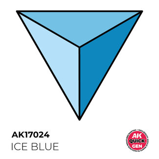 AK interactive Ice Blue Quickgen Paint - 18ml - AK17024 - image