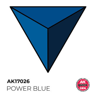 AK interactive Power Blue Quickgen Paint - 18ml - AK17026 - image