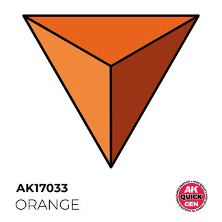 AK interactive Orange Quickgen Paint - 18ml - AK17033 - image