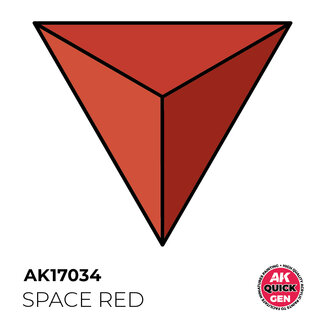 AK interactive Space Red Quickgen Paint - 18ml - AK17034 - image