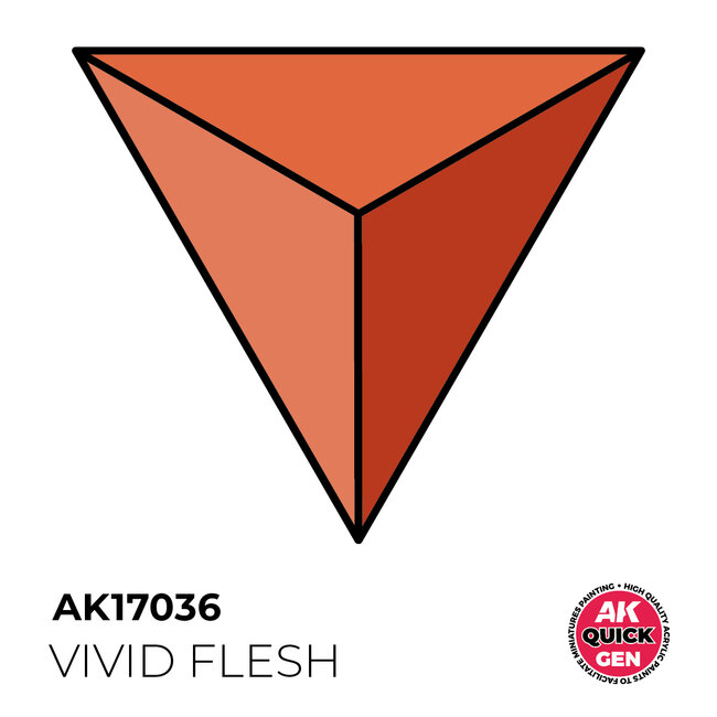 AK interactive Vivid Flesh Quickgen Paint - 18ml - AK17036
