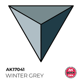 AK interactive Winter Grey Quickgen Paint - 18ml - AK17041 - image