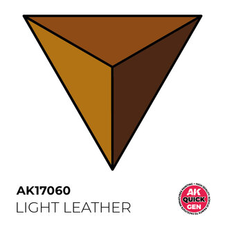 AK interactive Light Leather Quickgen Paint - 18ml - AK17060 - image