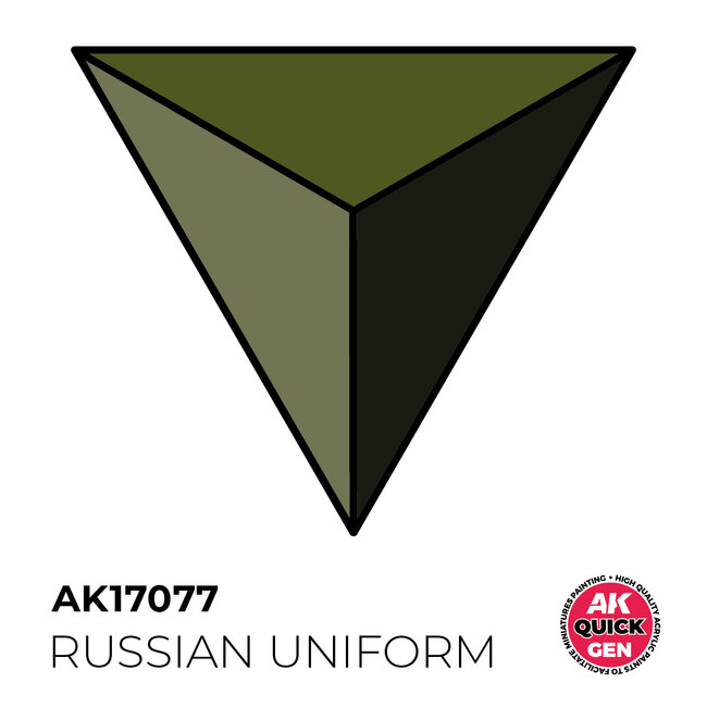 AK interactive Russian Uniform Quickgen Paint - 18ml - AK17077