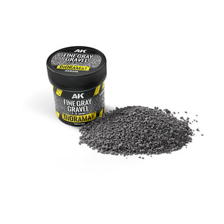 AK interactive Fine Gray Gravel 1-3 mm - 100ml - AK8308 - image