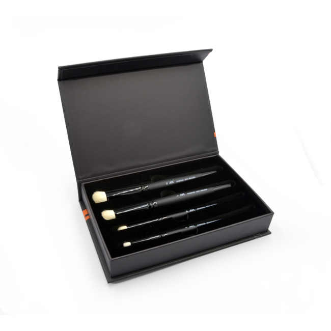 AK interactive Dry Brushes Set - 4x - AKB103
