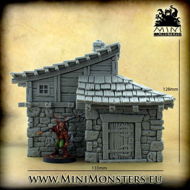 Mini Monsters House with workshop