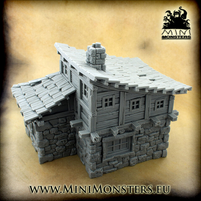 Mini Monsters House with workshop