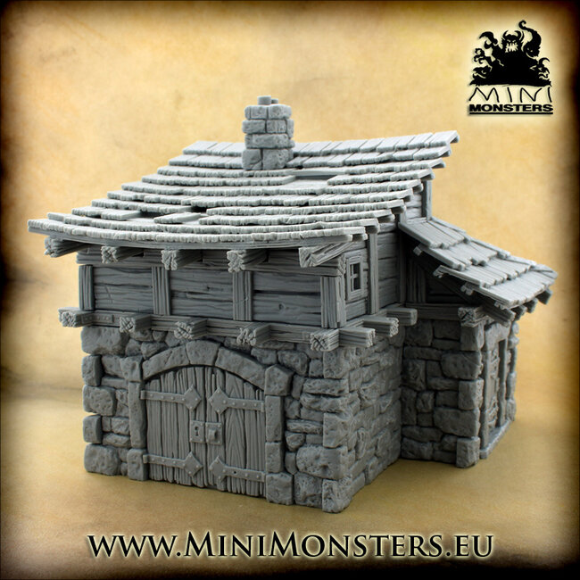 Mini Monsters House with workshop