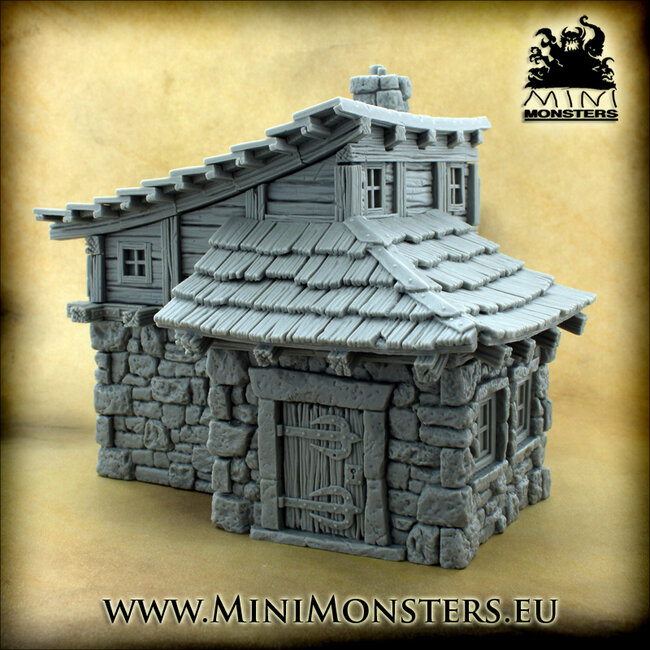 Mini Monsters House with workshop