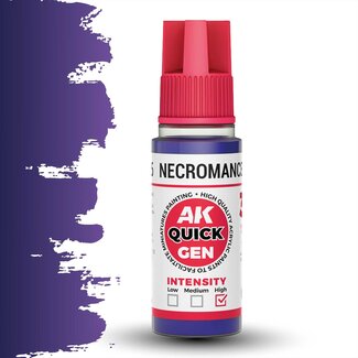 AK interactive Necromancer Purple Quickgen Paint - 18ml - AK17005 - image