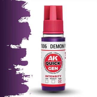 AK interactive Demon Purple Quickgen Paint - 18ml - AK17006 - image
