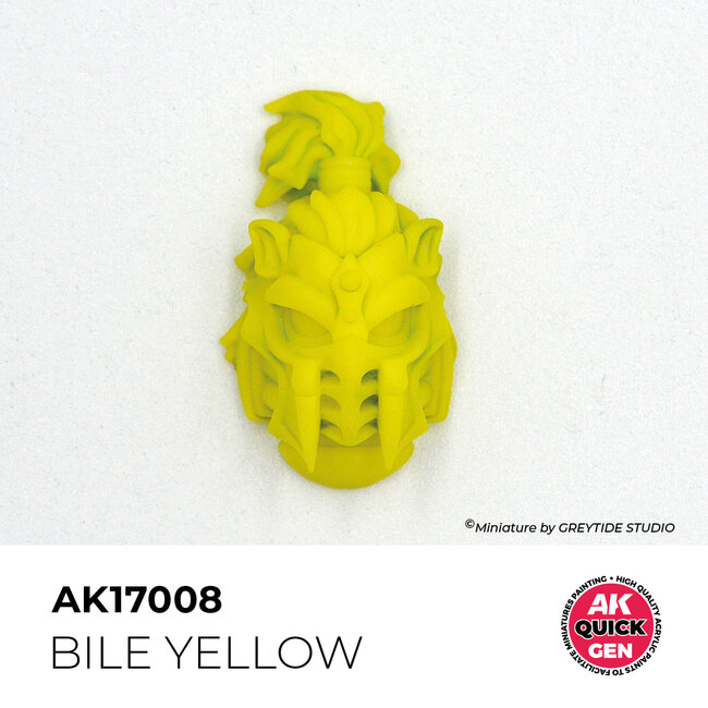 AK interactive Bile Yellow Quickgen Paint - 18ml - AK17008