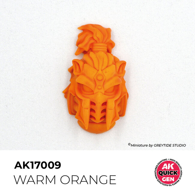 AK interactive Warm Orange Quickgen Paint - 18ml - AK17009