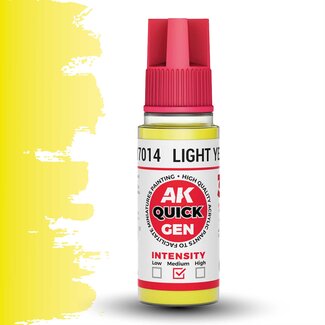 AK interactive Light Yellow Quickgen Paint - 18ml - AK17014 - image