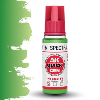 AK interactive Spectral Green Quickgen Paint - 18ml - AK17016 - image