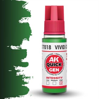 AK interactive Vivid Green Quickgen Paint - 18ml - AK17018 - image