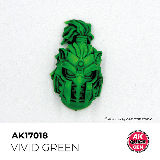 AK interactive Vivid Green Quickgen Paint - 18ml - AK17018