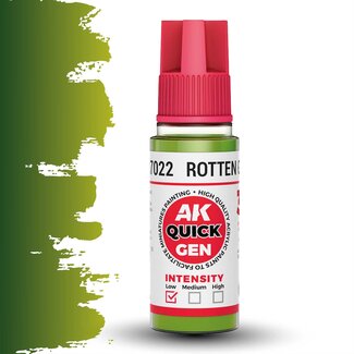 AK interactive Rotten Green Quickgen Paint - 18ml - AK17022 - image