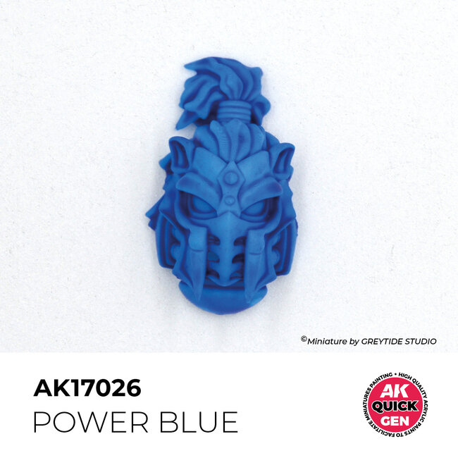 AK interactive Power Blue Quickgen Paint - 18ml - AK17026