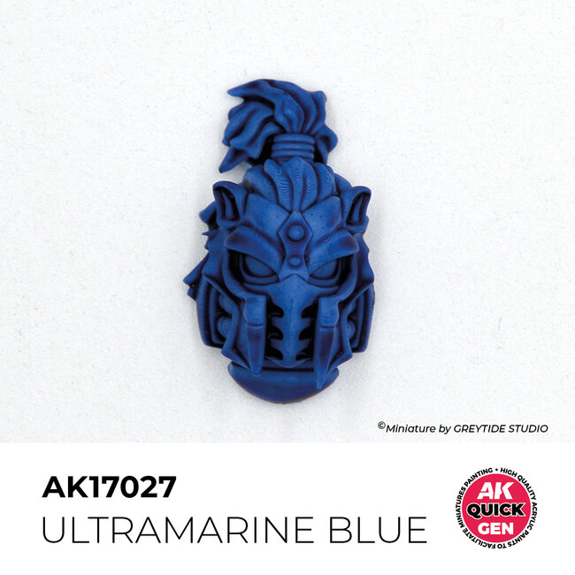 AK interactive Ultramarine Blue Quickgen Paint - 18ml - AK17027