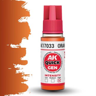 AK interactive Orange Quickgen Paint - 18ml - AK17033 - image