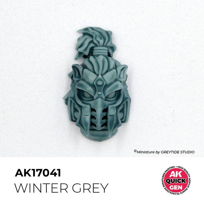 AK interactive Winter Grey Quickgen Paint - 18ml - AK17041