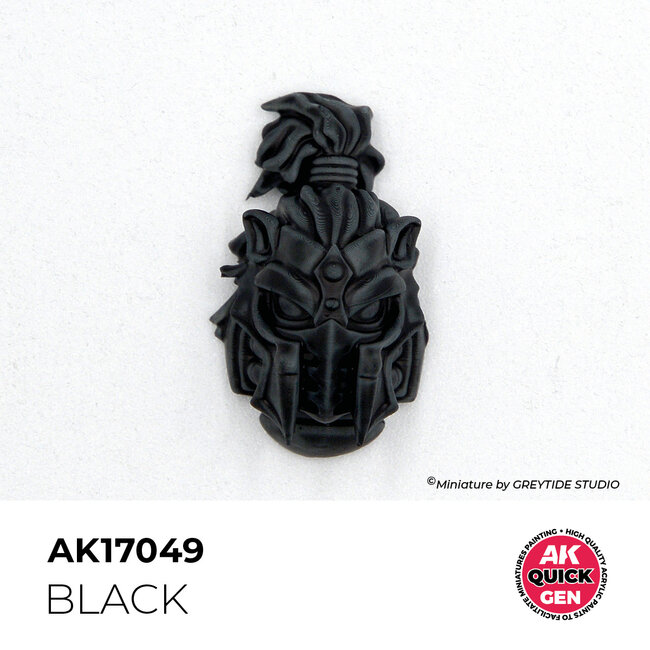 AK interactive Black Quickgen Paint - 18ml - AK17049