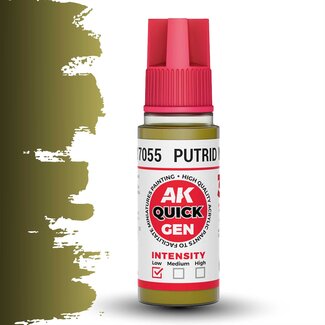 AK interactive Putrid White Quickgen Paint - 18ml - AK17055 - image