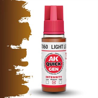AK interactive Light Leather Quickgen Paint - 18ml - AK17060 - image