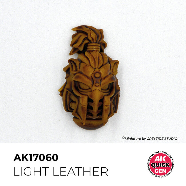 AK interactive Light Leather Quickgen Paint - 18ml - AK17060