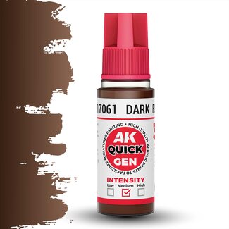 AK interactive Dark Flesh Quickgen Paint - 18ml - AK17061 - image