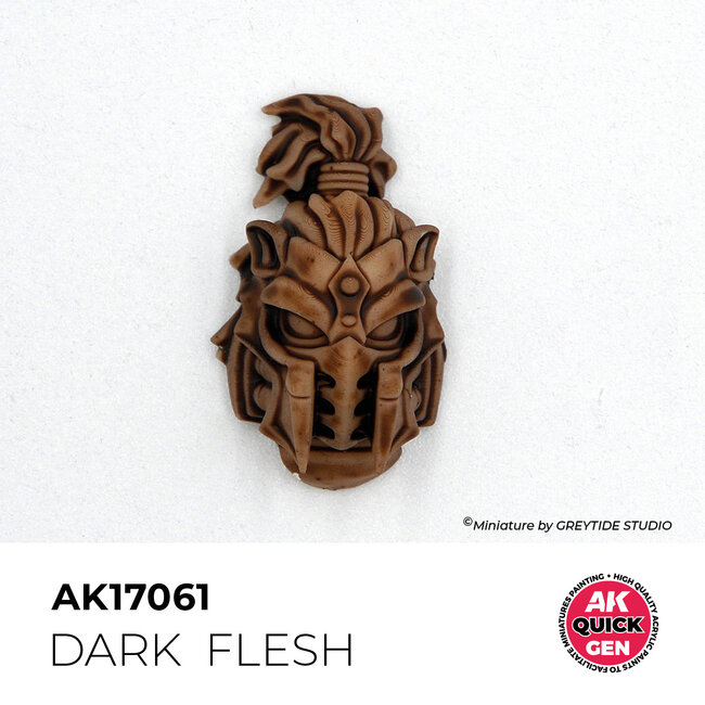 AK interactive Dark Flesh Quickgen Paint - 18ml - AK17061