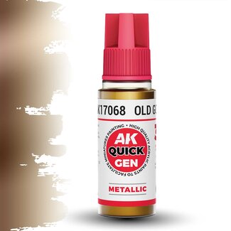 AK interactive Old Gold Quickgen Paint - 18ml - AK17068 - image