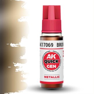 AK interactive Bronze Quickgen Paint - 18ml - AK17069 - image
