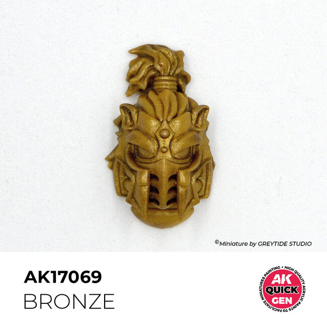 AK interactive Bronze Quickgen Paint - 18ml - AK17069